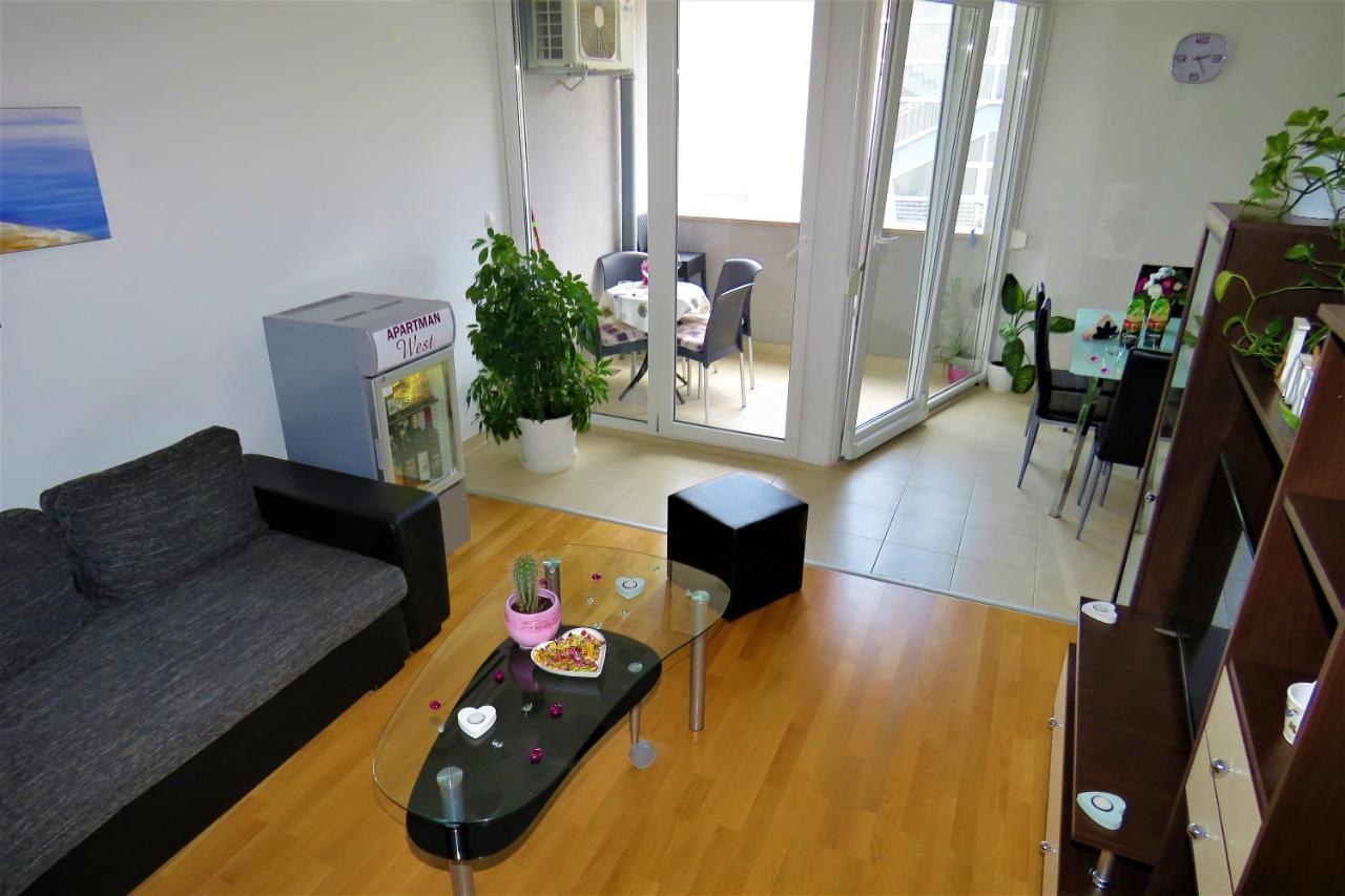 Apartment West 马卡尔斯卡 外观 照片